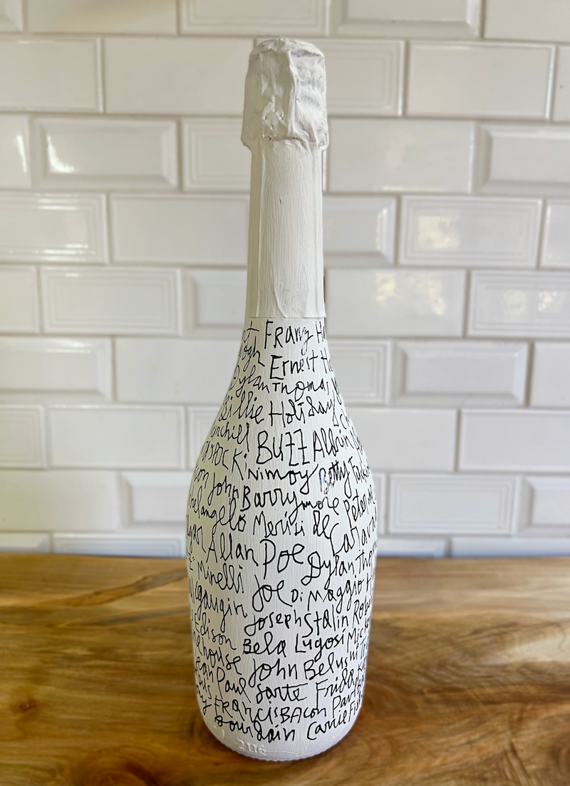 Friends Champagne Bottle — front