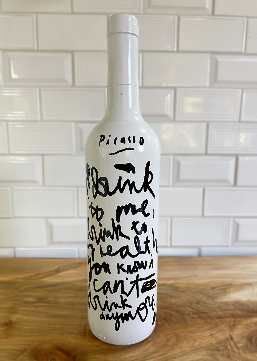 Picasso Bottle — front